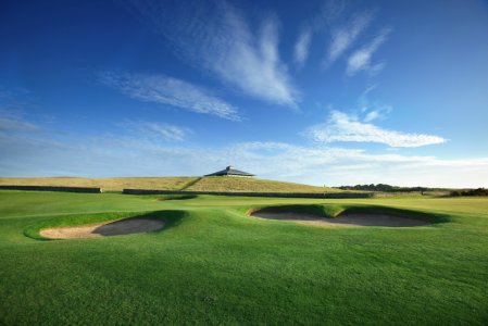 18th hole at Kittocks in Fairmont St Andrews