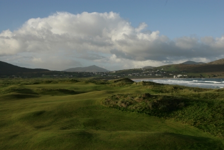Undulated fairway at Ballyliffin