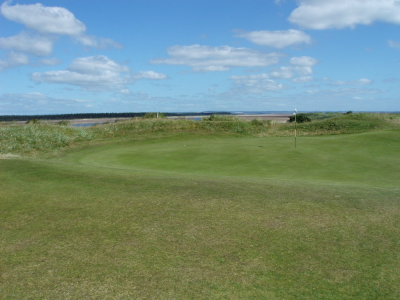 9th green at the New Course in St Andrews