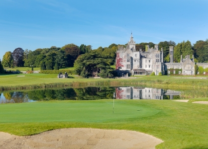 Lake at the Adare Manor golf course
