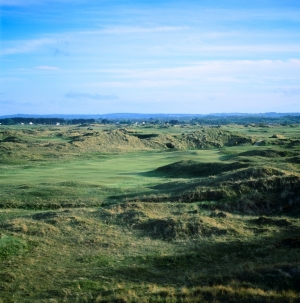 Ondulated Fairway at Baltray at County Louth