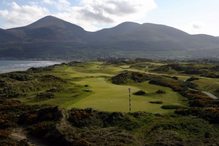 Mountains of the Royal County Down golf course