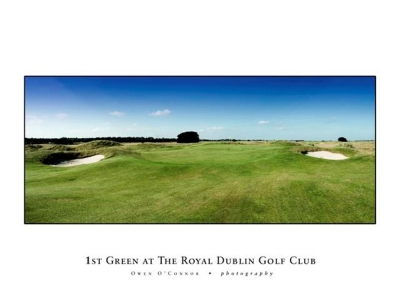 1st hole at the Royal Dublin Golf Club