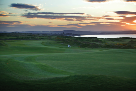 Sunset on the Torrance course