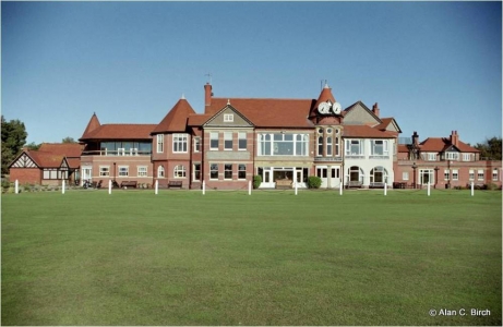 Clubhouse at the Royal Liverpool golf club