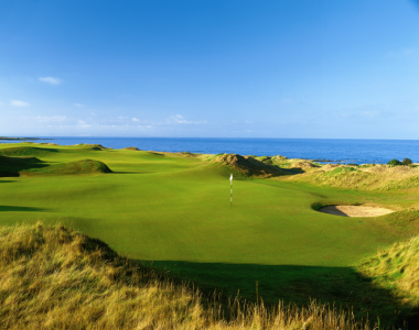 5th hole at Kingsbarns Golf Links 