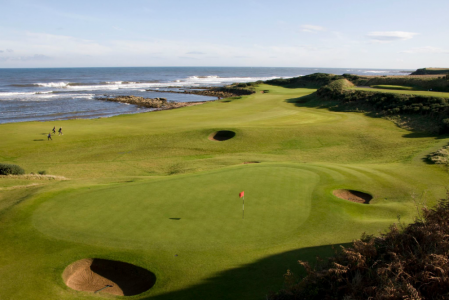 13th hole at Kingsbarns Golf Links 