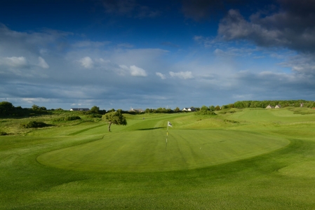 Green on the Galway Bay Golf Course
