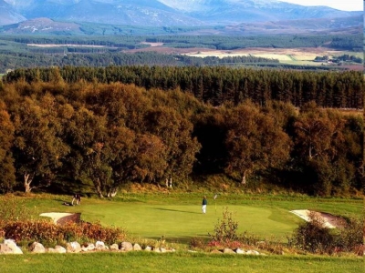Par 3 at Kingussie Golf Course