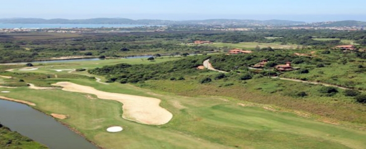 Aerial view of Buzios Golf Club, close to Rio de Janeiro, Brazil