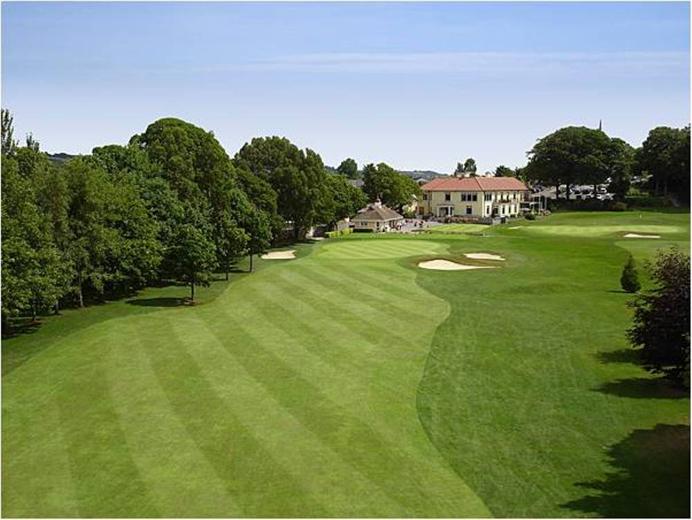 Club house of the Cork golf course