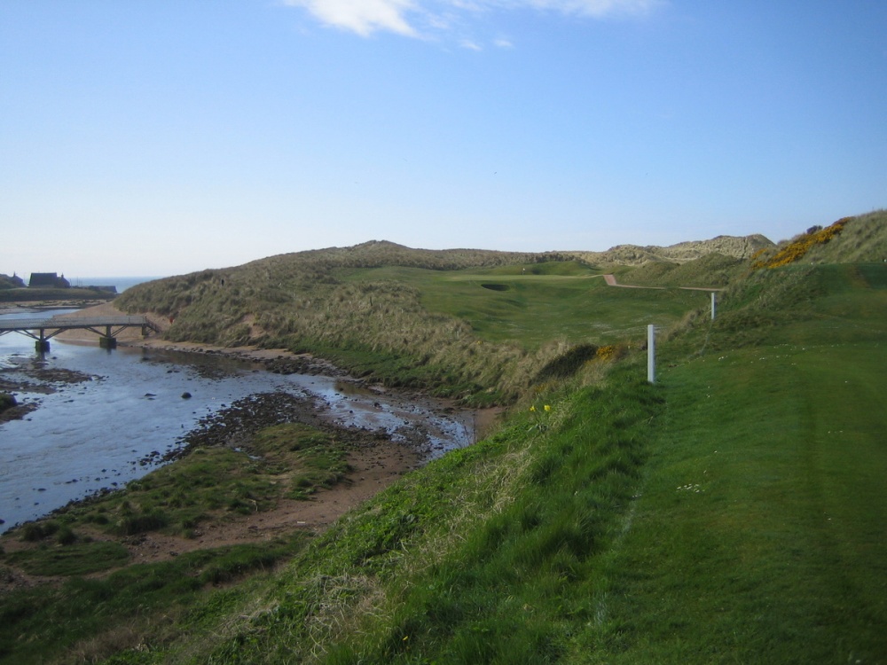 Par 3 at Cruden Bay golf course