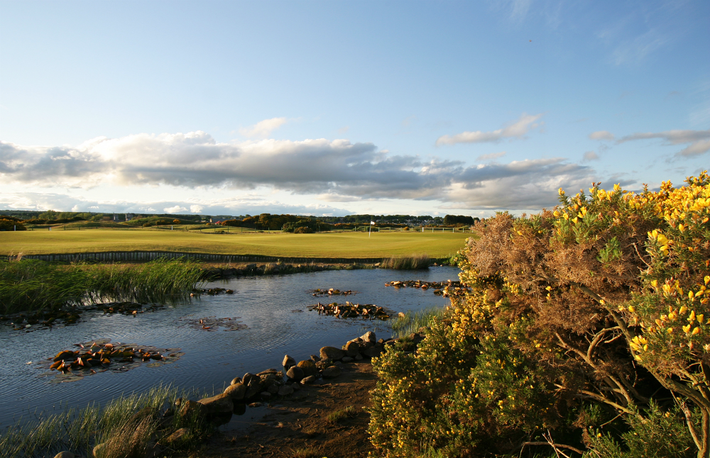 Burnside golf course at Carnoustie Golf Links
