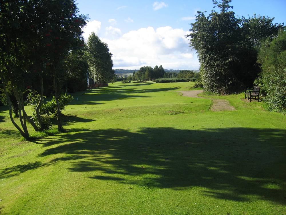 2nd hole at Inverness golf course
