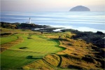 Aerial View of the Kintyre golf course at Turnberry