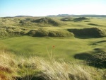 Hole at Machrie Golf course