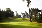 Elevated green on the Marquess golf course at Woburn golf club
