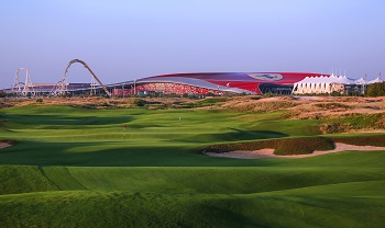 Yas Links golf Abu Dhabi