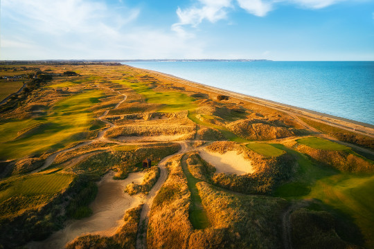Le Golf du Royal Cinque Ports en Angleterre