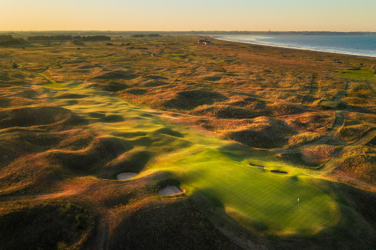 Le golf du Royal St George's en Angleterre